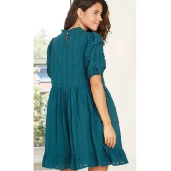 Universal Thread Teal BOHO Dress With Hidden Pockets XXL NWT - Picture 3 of 16
